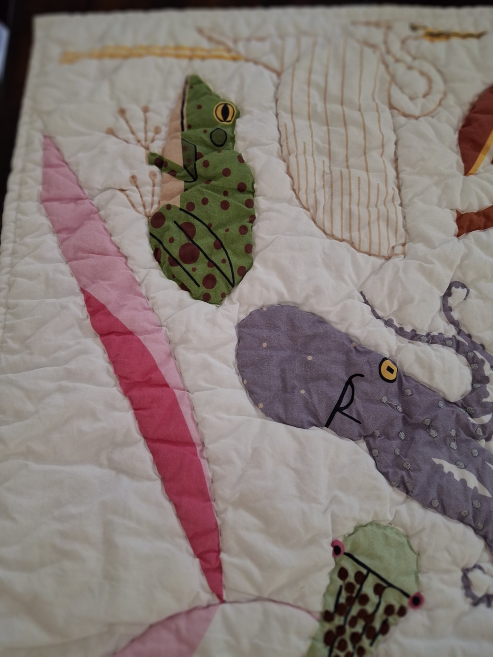 Crate & Barrel Land Of Nod Florida Keys Quilt - Picture 11 of 16